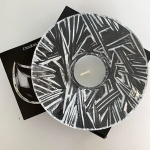 Orrefors Icyflat | Votive Candle Holder